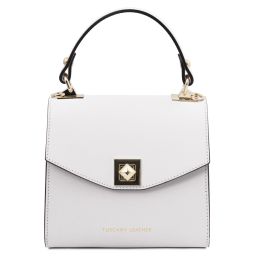 TL Bag Borsa a Mano in Pelle Bianco TL142203