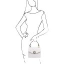 TL Bag Leather Mini bag White TL142203