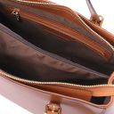 Aura Handtasche aus Leder Cognac TL141434