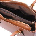 Aura Leather Handbag Cognac TL141434