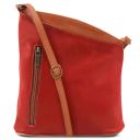 TL Bag Сумка-мини унисекс через плечо из мягкой кожи Lipstick Red TL141111