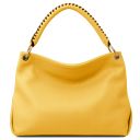 TL Bag Sac Bandoulière en Cuir Souple Jaune TL142087