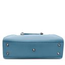 TL Bag Leather Handbag Azure TL142147