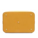 Minerva Leather Bucket bag Yellow TL142145