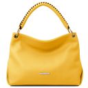TL Bag Sac Bandoulière en Cuir Souple Jaune TL142087