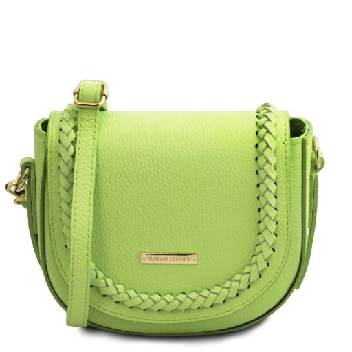 TL Bag Leather Shoulder bag Lime Green TL142218