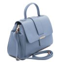 TL Bag Leather Handbag Light Blue TL142156