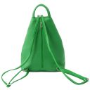 Shanghai Soft Leather Backpack Зеленый TL141881