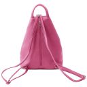 Shanghai Soft Leather Backpack Pink TL141881