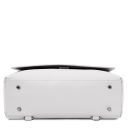 Silene Borsa a Mano in Pelle Convertibile a Zaino Bianco TL142152