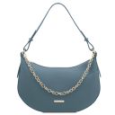 Laura Leather Shoulder bag Light Blue TL142227