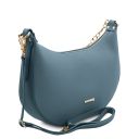 Laura Leather Shoulder bag Light Blue TL142227
