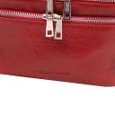 Eliot Beauty Case in Pelle Rosso TL140482