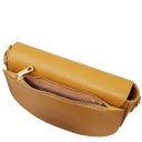 Astrea Schultertasche aus Leder Senf TL142284
