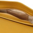 Astrea Leather Shoulder bag Горчичный TL142284