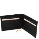 Exclusive Leather Card Holder With Money Clip Black TL142055