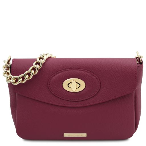 TL Bag Bolso en Piel Ciruela TL142288