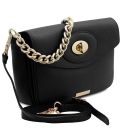 TL Bag Leather Shoulder bag Black TL142288