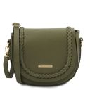 TL Bag Bolso en Piel Verde Oscuro TL142218