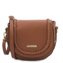 TL Bag Borsa a Tracolla in Pelle Cognac TL142218