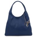 TL Keyluck Borsa a Spalla in Pelle Morbida Blu scuro TL142264