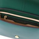 Nausica Schultertasche aus Leder Tannengrün TL141598