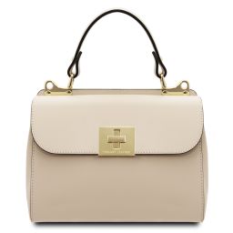 Armonia Sac à Main en Cuir Beige TL142286