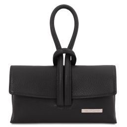 TL Bag Pochette in Pelle Nero TL141990