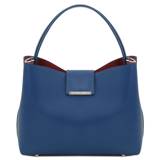 Clio Leather Secchiello bag Dark Blue TL141690
