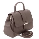 TL Bag Sac à Main en Cuir Gris TL142156