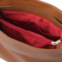 TL Bag Borsa a Spalla in Pelle Morbida Cognac TL142292