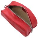 TL Bag Soft Leather Toiletry Case Lipstick Red TL142314
