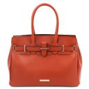 TL Bag Leather Handbag Brandy TL142174