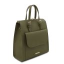 TL Bag Zaino da Donna in Pelle Verde Foresta TL142211