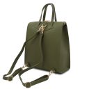 TL Bag Sac à dos Pour Femme en Cuir Vert Forêt TL142211