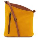 TL Bag Mini Soft Leather Unisex Cross bag Yellow TL141111