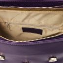 TL Bag Sac à dos Pour Femme en Cuir Violet TL142281