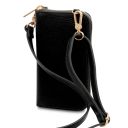 TL Bag Leather Wallet With Strap Черный TL142323