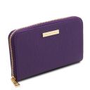 Eris Exclusive zip Around Leather Wallet Фиолетовый TL142318