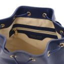 TL Bag Borsa Secchiello in Pelle Blu scuro TL142146