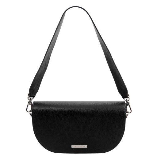 TL Bag Leather Shoulder bag Black TL142310