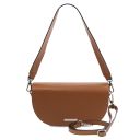 TL Bag Leather Shoulder bag Cognac TL142310