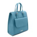 TL Bag Sac à dos Pour Femme en Cuir Bleu clair TL142211