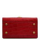 Atena Borsa a Mano in Pelle Stampa Cocco Rosso TL142267